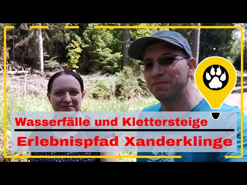 Xanderklinge Erlebnispfad -- tolle naturbelassene Schlucht, bietet Spaß auch für Kinder